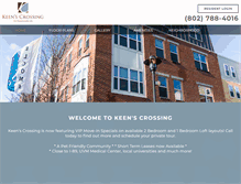 Tablet Screenshot of keenscrossing.com
